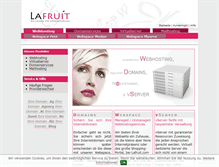 Tablet Screenshot of lafruit.com